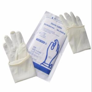 latex surgical gloves